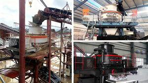 เครื่องบดหินในระดับอุดมศึกษาที่ทนทานมอเตอร์ AC กำลังการผลิตสูง1-3 t/h การก่อสร้างรวมทรายเทียม - Product Image 4