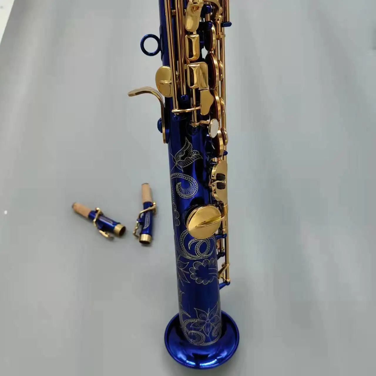Professional Sachs Gold Lacquer Soprano Saxophone - Quality Brass