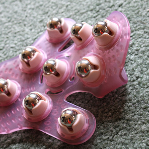 Masajeador Vibratorio de 360 Grados, Herramienta Portátil de Nueve Cuentas para el Cuidado de la Columna Vertebral y los Músculos de la Espalda - Product Image 3