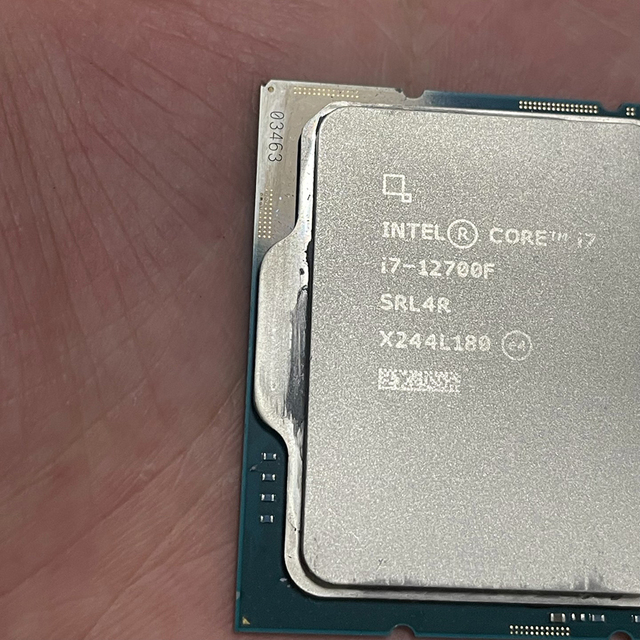Used Core I7-12700F Desktop Processor 12 Cores, 2.10GHz Base / 4.90GHz Turbo, LGA 1700, 25MB Cache, 64-bit