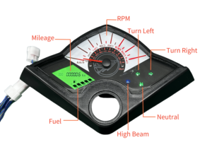 Nhà Máy Giá lợi thế kỹ thuật số xe máy bảng điều khiển moto xe đạp Đo Đo đường cho Benelli keeway TX 200 TX200 - Product Image 2