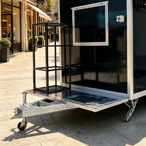 Portable Shawarma Trailer Premium Smoothie Food Truck CE Certified Catering Kitchen - Product Image 5