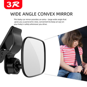 Sıcak satış otomatik esnek kullanım güvenli bebek araba güneşlik dışbükey cam ayna - Product Image 6