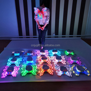 Zaino olografico a LED Laser da donna con <span class=keywords><strong>ali</strong></span> d'<span class=keywords><strong>angelo</strong></span> incandescenti zaino in giorno per ragazze natale capodanno borsa a tracolla lampeggiante - Product Image 6