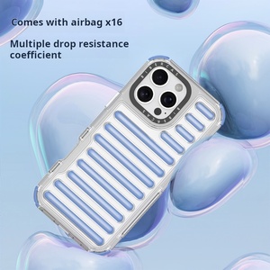 Funda de teléfono móvil anticaída cápsula transparente para iPhone 16 15 14 13 - Product Image 4