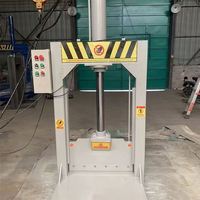 Machine de découpe de caoutchouc verticale hydraulique automatique Teng XQ-660 haute pression 5,5 kW pour blocs de caoutchouc et pneus usagés
