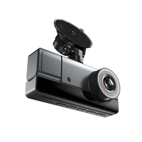 Kamera Keamanan Mobil 3 Saluran DVR 4K 2.5K Penglihatan Malam WiFi Layar IPS 3 inci Sensor-G Perekaman Video Digital Depan/Belakang