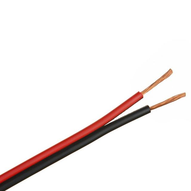 Oxygen Free Copper OFC Transparent/Red&Black/Black&White Speaker Cable CCA/CU/TC 16AWG Flexible Durable Jacket Speaker Cable