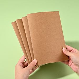 Fabricant <span class=keywords><strong>de</strong></span> cahiers A5 en papier kraft personnalisés, papeterie simple pour examen d'étudiant, taille A3, 60 feuilles <span class=keywords><strong>de</strong></span> fil à coudre, reliure et logo - Product Image 5