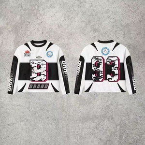 Maglia Traspirante in Rete <span class=keywords><strong>con</strong></span> Stampa Personalizzata e Grafica Sublimata, Manica Lunga per Motocross e Corse Fuoristrada - Product Image 3