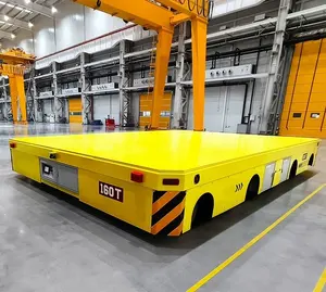 Carrinho de transferência industrial para carrinho de transporte de carga pesada em aço carbono