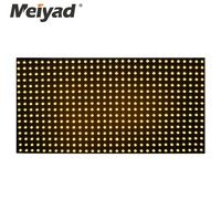 Module d'écran LED pour l'extérieur, P10, jaune, taille 32x16, couleur unique
