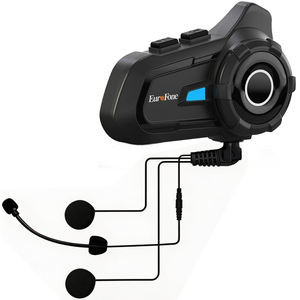 Casque <span class=keywords><strong>de</strong></span> moto en stock avec interphone 6 personnes, réduction du bruit, interphone <span class=keywords><strong>de</strong></span> groupe multi-personnes pour la conduite - Product Image 1