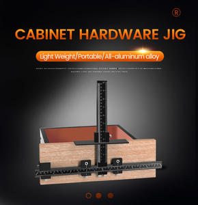 Guia modelo broca Ferramentas instalação madeira Alta qualidade alumínio liga gabinete Hardware <span class=keywords><strong>Jig</strong></span> - Product Image 6