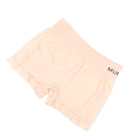Culotte shorty femme sans couture taille haute rayée élastique respirante séchage rapide écologique antibactérienne en polyamide