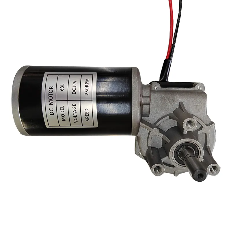 Akıllı ev dc dişli türbin motor 12V 24V 42V yüksek tork motoru