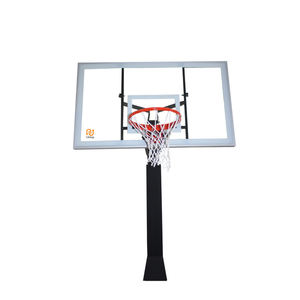 Système de panier de <span class=keywords><strong>basket</strong></span> professionnel réglable en hauteur pour l'extérieur et l'intérieur, avec panneau arrière en verre trempé incassable - Product Image 3