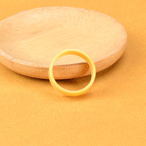 Anillo inteligente de cerámica amarilla personalizable con aplicación de pantalla AMOLED, función de control, rastreador de sueño, compatible con muestras de dibujos personalizados - Product Image 2