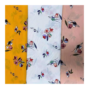 Thân Thiện Với Môi Trường Thoải Mái Đàn Hồi Vải 75D + 40D 100gsm Polyester Stretch In Vải Trên Bán - Product Image 2