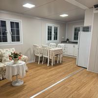 Maison Extensible de Luxe Préfabriquée de 30 pieds avec 2-3 Chambres, Salle de Bain Privée, Isolée et Prête à l'Expédition, Équipée de Panneaux Solaires