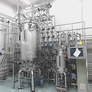 Bioréacteur de vaccin 3L 2000L, Systèmes de bioréacteurs de fermentation microbienne CIP SIP 5L, Cuve de process aseptique 4000L - Product Image 1