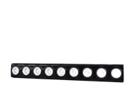 Barre lumineuse DMX pour scène, Nouveau modèle 2026, Mini barre matricielle, 9 LED RGB 3W, en alliage d'aluminium, pour éclairage mural, gravure et hôtels, Vente en gros