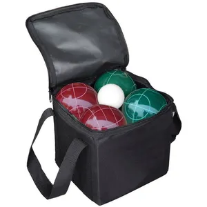 Boccia Ball Set Reisetasche Rasen Spiele Ball Lagerung Tasche Boccia Tragen Tasche