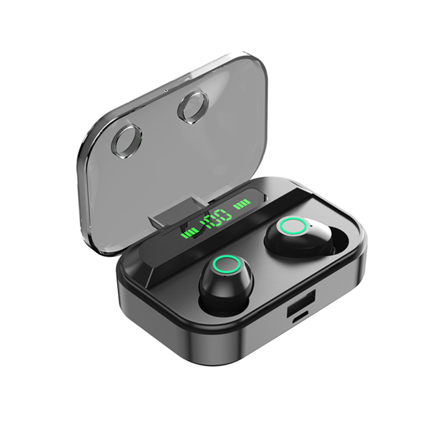 Touch Control Automatic Boot Wireless Earphones Audifonos TWS Earbuds with LED Power Display