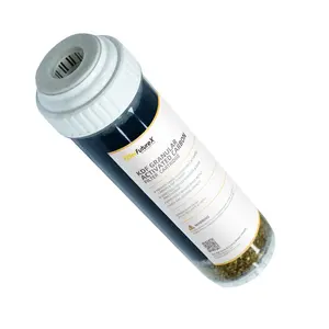 Filtro de água de carbono ativado para tratamento de água, substituição de cartucho de filtro Kdf 55 85 de metal pesado