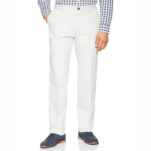 Uomini di alta qualità Chino <span class=keywords><strong>lino</strong></span>, <span class=keywords><strong>pantaloni</strong></span> personalizzati kaki <span class=keywords><strong>100</strong></span> cotone Casual ufficio formale <span class=keywords><strong>pantaloni</strong></span> per gli uomini/ - Product Image 5