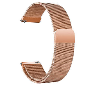 <span class=keywords><strong>Bracelet</strong></span> magnétique à boucle milanaise de qualité supérieure Bracelets de montre en acier inoxydable de couleur noire pour <span class=keywords><strong>bracelet</strong></span> de montre intelligente 42mm <span class=keywords><strong>44mm</strong></span> - Product Image 3