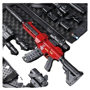 Pistolet à balles souples en plastique, directement <span class=keywords><strong>de</strong></span> l'usine, jouet pour enfants, <span class=keywords><strong>jeu</strong></span> <span class=keywords><strong>de</strong></span> tir <span class=keywords><strong>de</strong></span> <span class=keywords><strong>simulation</strong></span>, pistolet jouet M16 pour enfants - Product Image 6