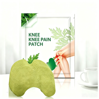 Patch respirant et découpable en tissu non tissé à base d'armoise naturelle et de gingembre pour soulager les douleurs au genou, 10cm*13cm, pour les personnes âgées