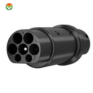Adaptateur GBT à Type2 EV Connecteur femelle Adaptateur pour <span class=keywords><strong>Tesla</strong></span> et autres <span class=keywords><strong>Prise</strong></span> d'extrémité de voiture standard européenne 1Phase 3Phase 32A 22KW - Product Image 5