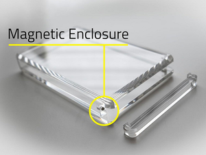 Étui en acrylique ultra-épais de 8 mm pour cartes PSA, avec couvercle magnétique, présentoir pour cartes gradées, protection UV, <span class=keywords><strong>support</strong></span> magnétique pour cartes à collectionner - Product Image 5