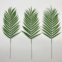 Daun Palem Buatan Simulasi Daun Tropis untuk Dekorasi Pernikahan, Pesta Ulang Tahun, Rumah, Musim Semi dan Musim Panas