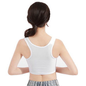 Cinturino pettorale piatto Le corsetto tomboy intimo lesbico canotta estiva senza cuciture da <span class=keywords><strong>donna</strong></span> canotta modellante taglie forti - Product Image 6