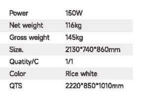 سرير تدليك آلي للعمود الفقري عالي التردد مع اهتزاز وتدفئة وعلاج مغناطيسي ونظام بلوتوث وتحكم صوتي ذكي - Product Image 6