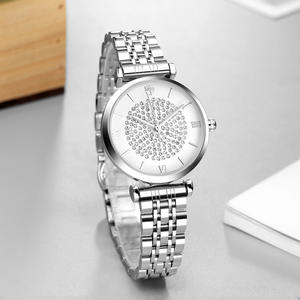 Reloj de Mujer con Diseño de Cielo Estrellado, Esfera con Diamantes, Reloj de Cuarzo Casual - Product Image 2