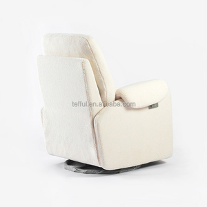 Fauteuil inclinable électrique multifonctionnel en tissu bouclé pour chambre d'enfant - Product Image 5