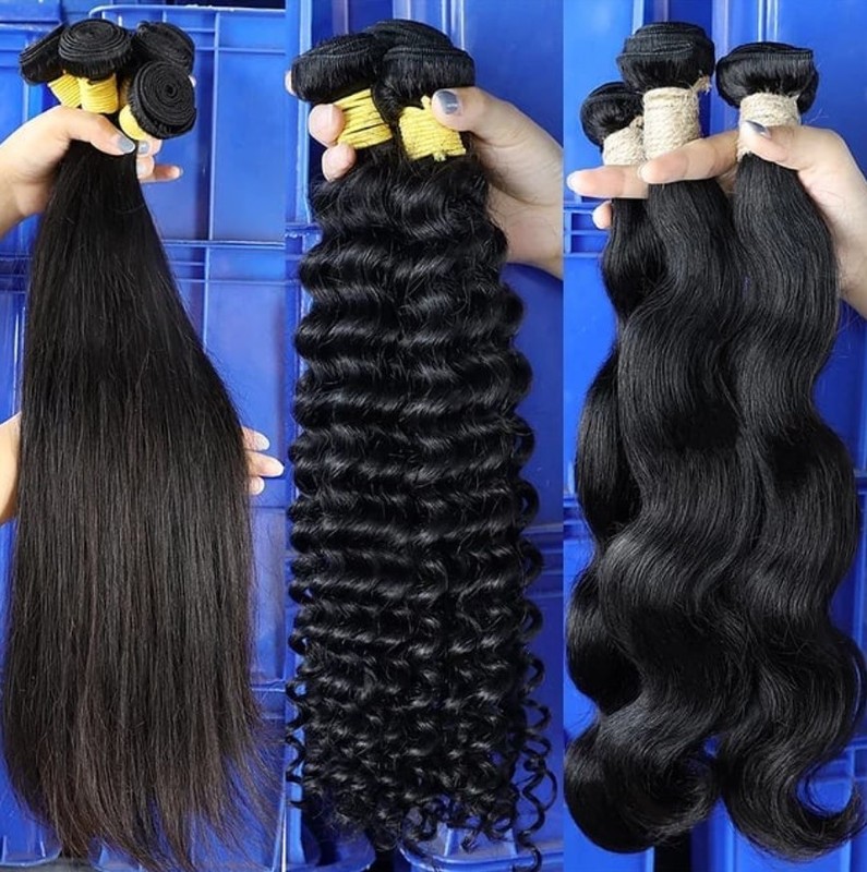 Wholesale 12a Grade Raw Human Hair