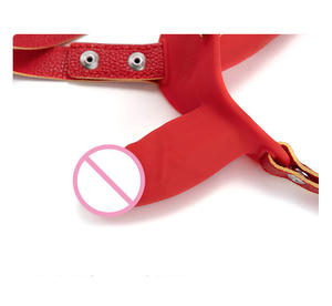 Arnés de Silicona Suave con Dildo, Correa para Pene, Masaje Vaginal, Juego para Adultos, Dildos con Correa, Cinturón de Bondage Sexual - Product Image 6