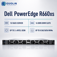 Serveur Rack 1U Dell PowerEdge R660xs pour Applications Critiques d'Entreprise, Alimentation 800W, Processeur Intel Xeon Silver 4410T