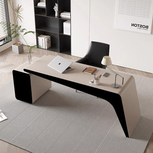 Scrivania da <span class=keywords><strong>Ufficio</strong></span> Semplice, Set Tavolo e Sedia in Legno per CEO, Scrivania per Computer, Arredamento di Lusso per <span class=keywords><strong>Ufficio</strong></span> Domestico dal Design Moderno - Product Image 3