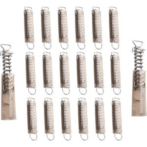 Ressorts de couverture de piscine Swimcare, 8 pouces, en acier inoxydable, lot de 20, robustes, avec couverture en vinyle, pour remplacement de piscine - Product Image 1