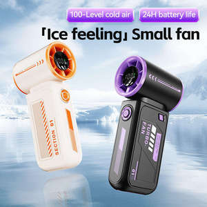 Ventilador de Mano y de Escritorio 2 en 1, Compacto, Ligero, Recargable, sin Aspas, Mini Ventilador Personal de 3600mAh, Ideal para el Hogar y Autocaravanas - Product Image 2