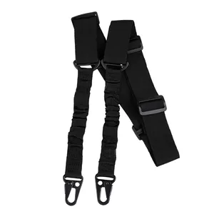Регулируемый нейлоновый черный эластичный наплечный ремень REWIN для сумок, рюкзаков, спортивных плечевых ремней