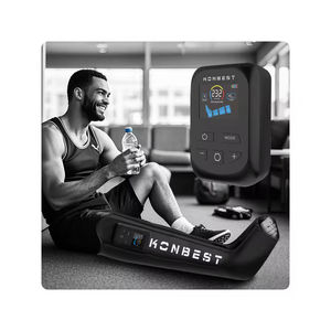 Bottes de compression d'air rechargeables pour soins à domicile, masseur de jambes portable avec contrôle de la minuterie pour une circulation de haute qualité - Product Image 1