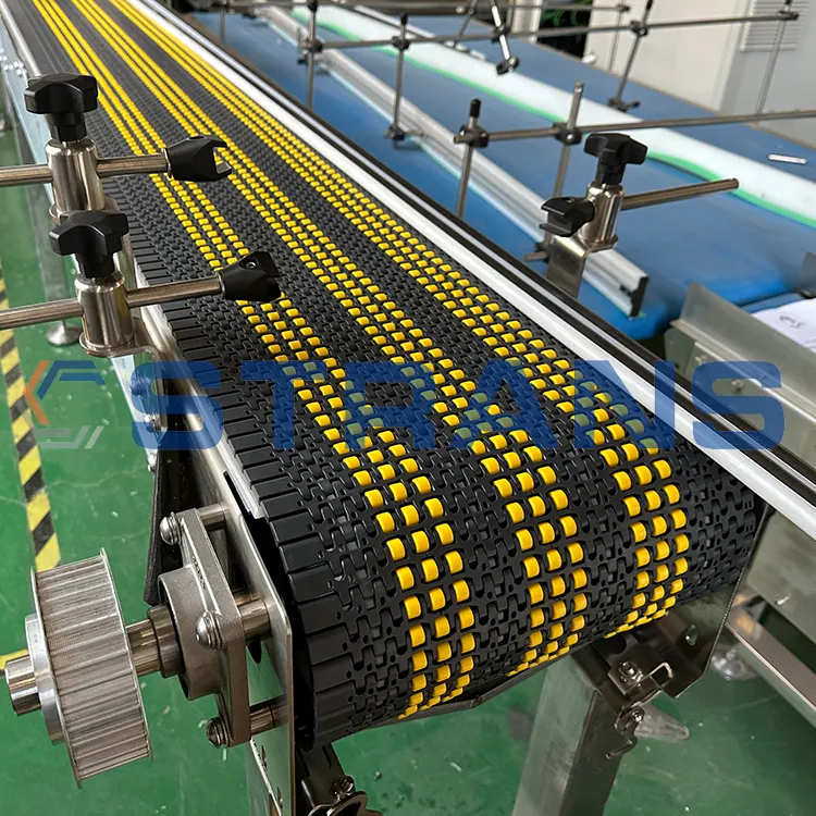 High Quality Customized Straight Plastic Modular Belt Conveyor system price