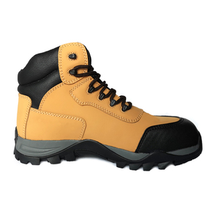 Botas Zapatos דה Seguridad Nubuck עור גברים בטיחות בעבודת צ 'ילה גומי בלעדי אנטי להחליק בטיחות נעלי פלדת הבוהן - Product Image 3
